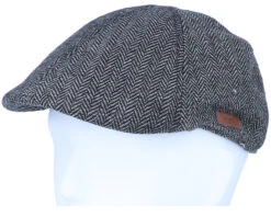 Mr. Mitchell Black Flat Cap - Barts -Headwear Shop 8717457584121 5