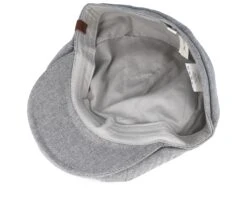Jamaica Grey Flat Cap - Barts -Headwear Shop 8717457607417 4