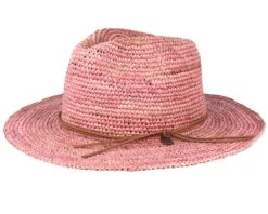 Celery Dusty Pink Straw Hat - Barts