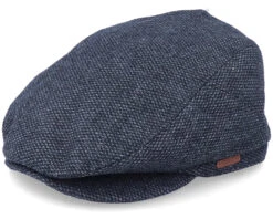 Oslo Black Flat Cap - Barts