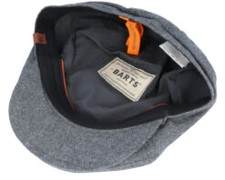 Jamaica Cap Vintage Black Flat Cap - Barts -Headwear Shop 8717457664816 4