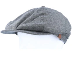 Jamaica Cap Vintage Black Flat Cap - Barts -Headwear Shop 8717457664816 5