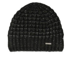 Ammelie Knit Black Beanie - Barts