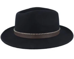 Oaklyn Hat Black Fedora - Barts -Headwear Shop 8717457760631 3