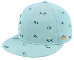 Kids Pauk Cap Celadon Mint Snapback - Barts