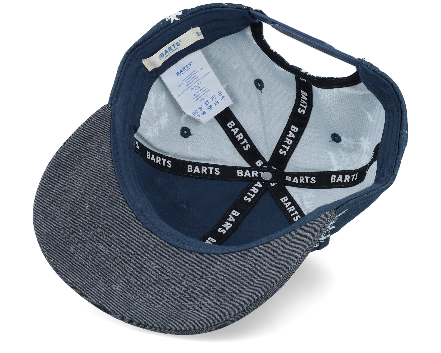 Kids Blaize Cap Old Blue Adjustable - Barts 5 Kids Blaize Cap Old Blue Adjustable - Barts - Image 5