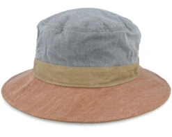 Heircone Hat Rust/Blue/Camel Bucket - Barts -Headwear Shop 8717457842146 3