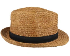 Grayden Hat Light Brown Trilby Straw Hat - Barts -Headwear Shop 8717457842757 3