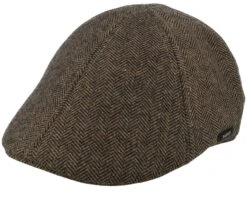 Mr. Mitchell Cap Brown Flat Cap - Barts