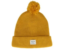 Arkade Beanie Ochre Pom - Barts