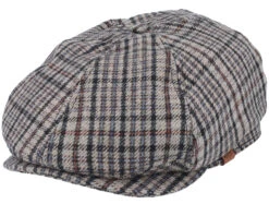 Jamaica Cap Beige/Blue Flat Cap - Barts