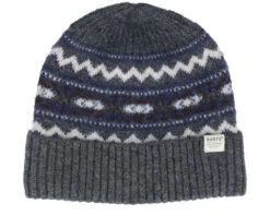 Sybe Beanie Dark Heather Cuff - Barts