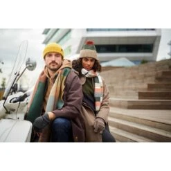 Barts Vichy Scarf -Headwear Shop barts vichy scarf scarves one size mauve 310040 33619629768871